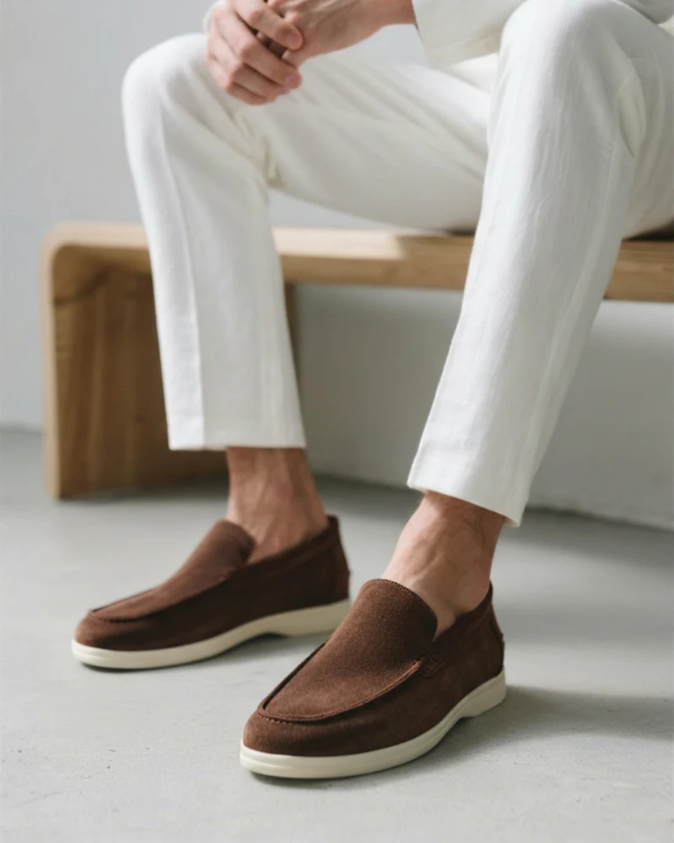 MONACO SUEDE LOAFER