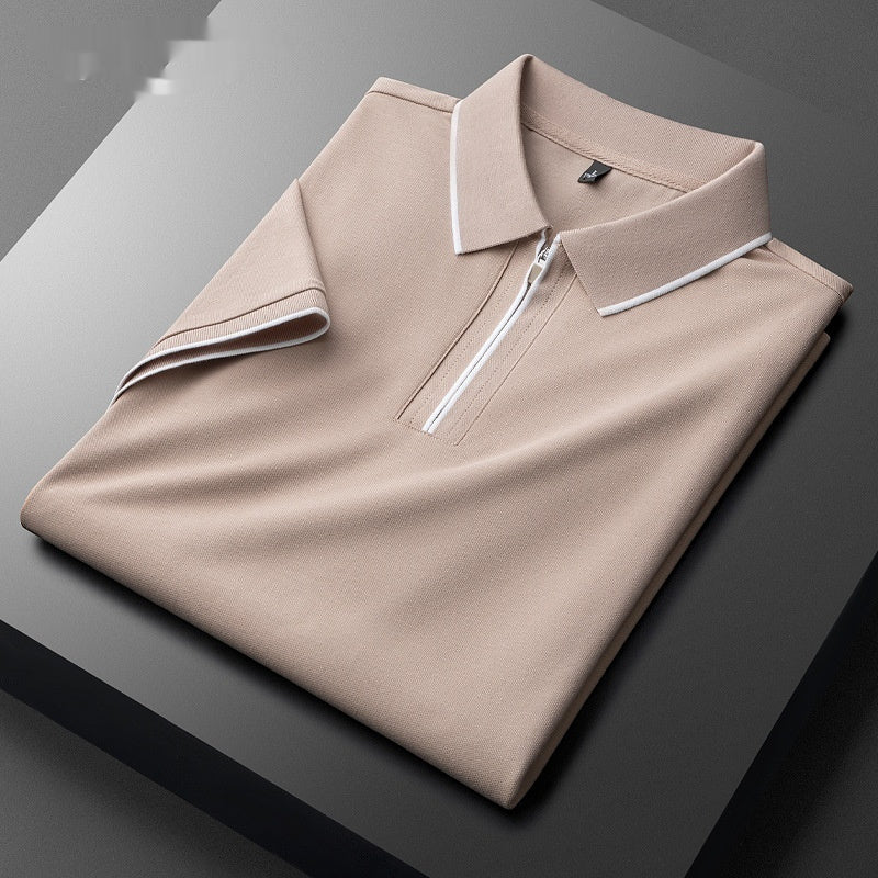 VERONA ZIP-COLLAR POLO
