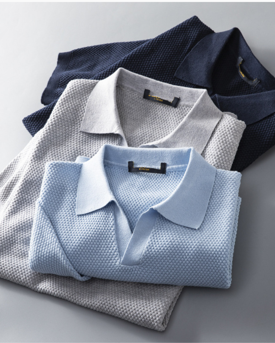 MONTCLAIR TEXTURED POLO