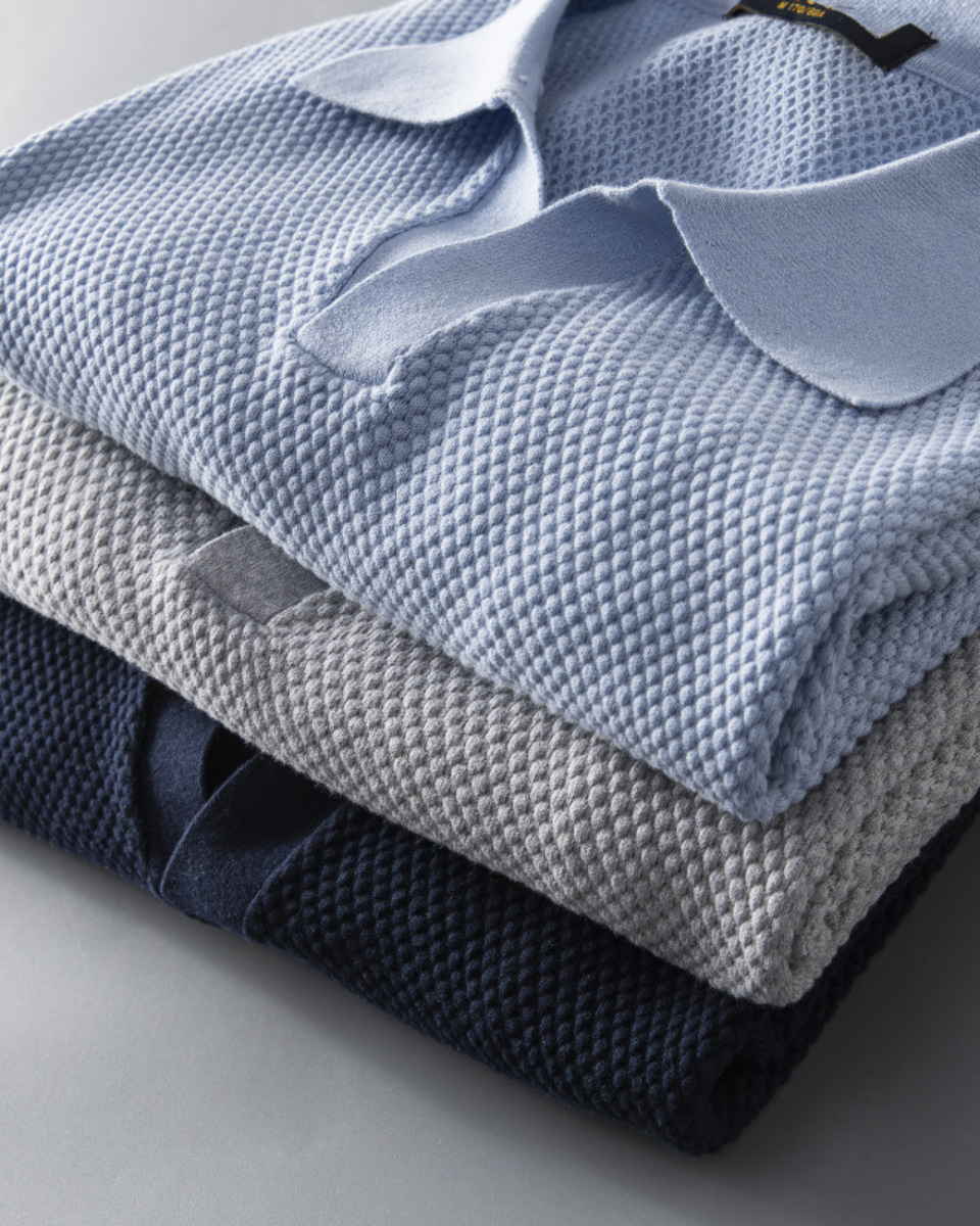 MONTCLAIR TEXTURED POLO