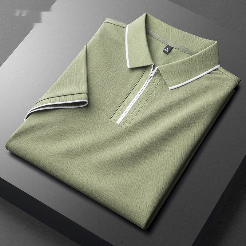 VERONA ZIP-COLLAR POLO