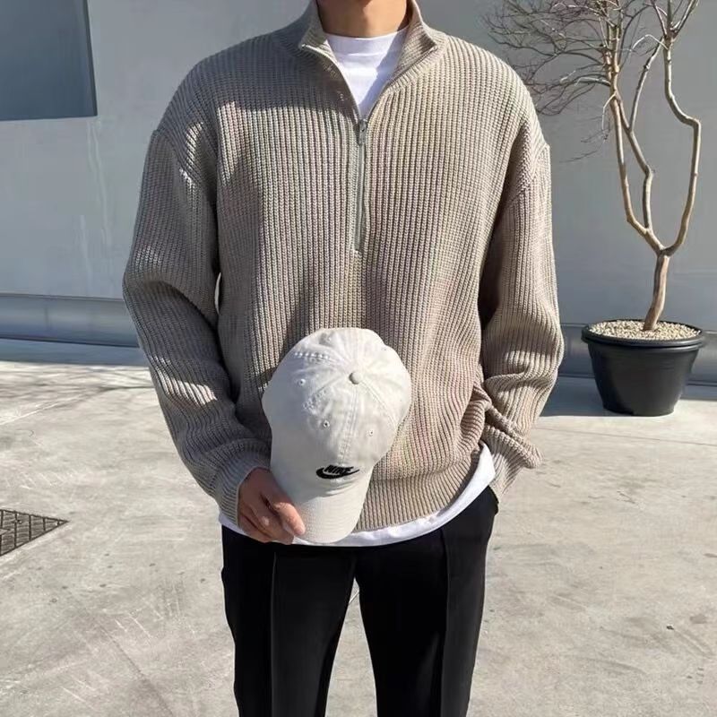 OSLO HALF-ZIP SWEATER