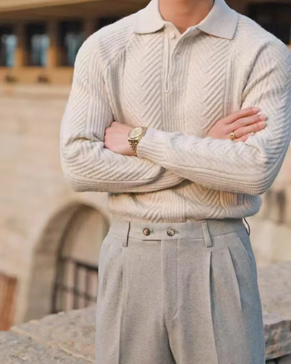 ASTORIA POLO SWEATSHIRT