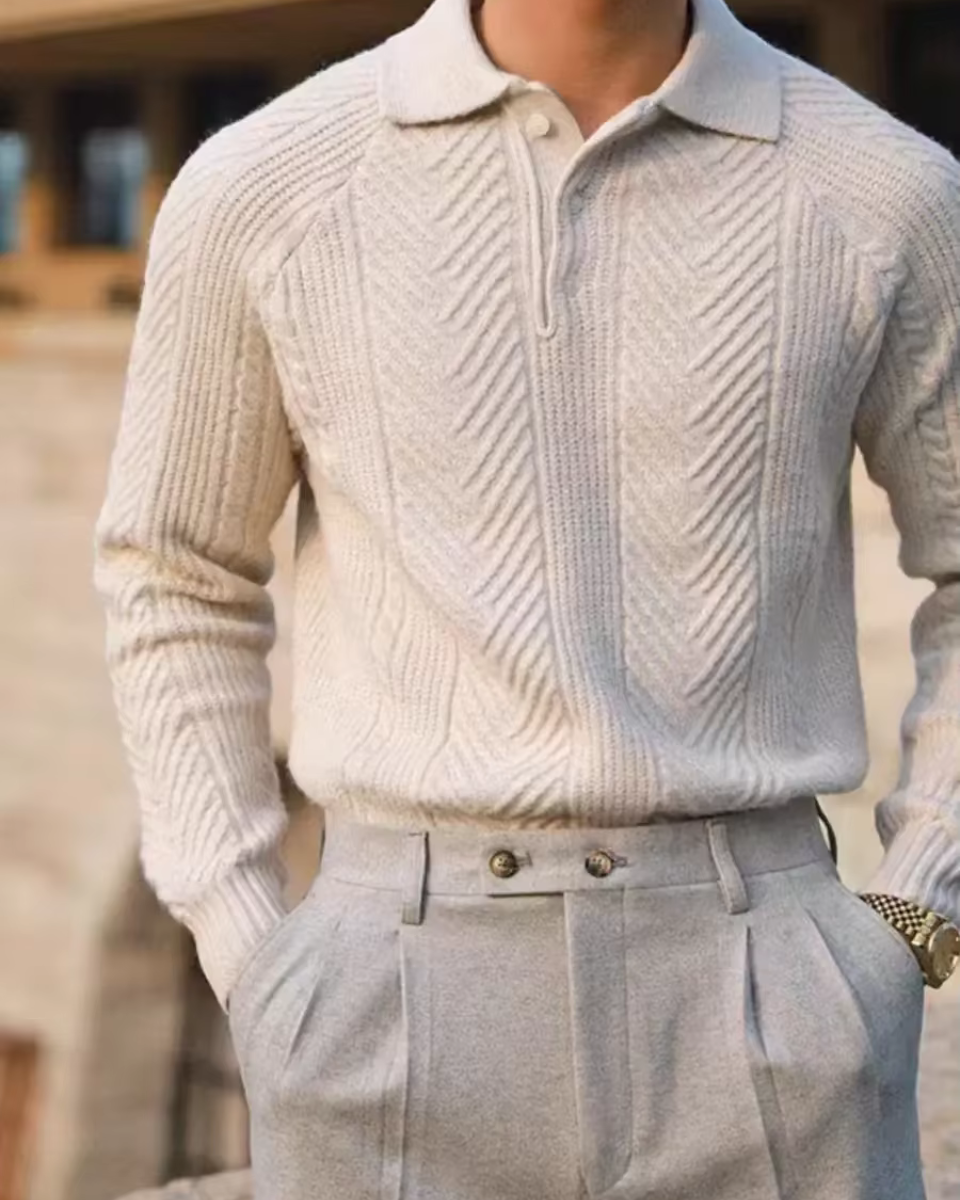 ASTORIA POLO SWEATSHIRT