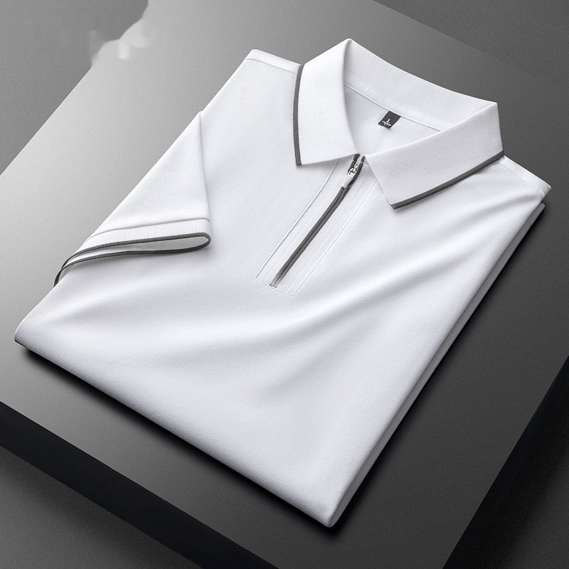 VERONA ZIP-COLLAR POLO