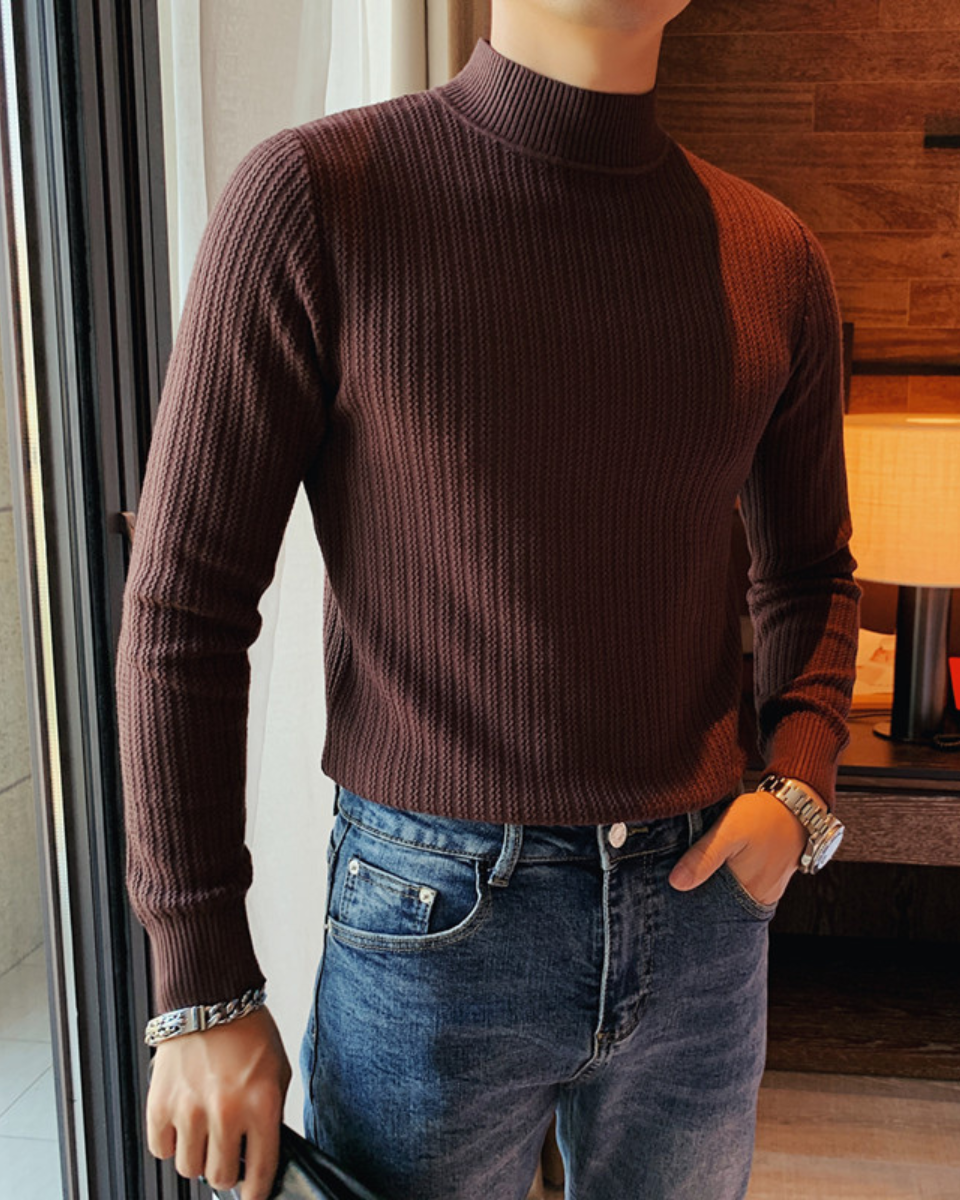 VIENNA TURTLENECK SWEATSHIRT