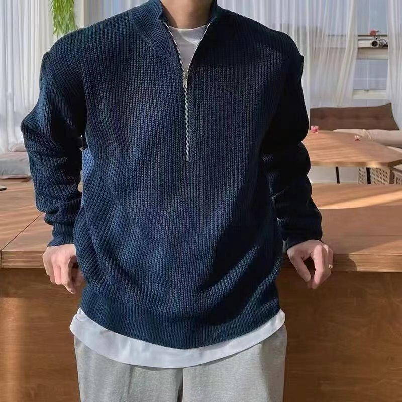OSLO HALF-ZIP SWEATER