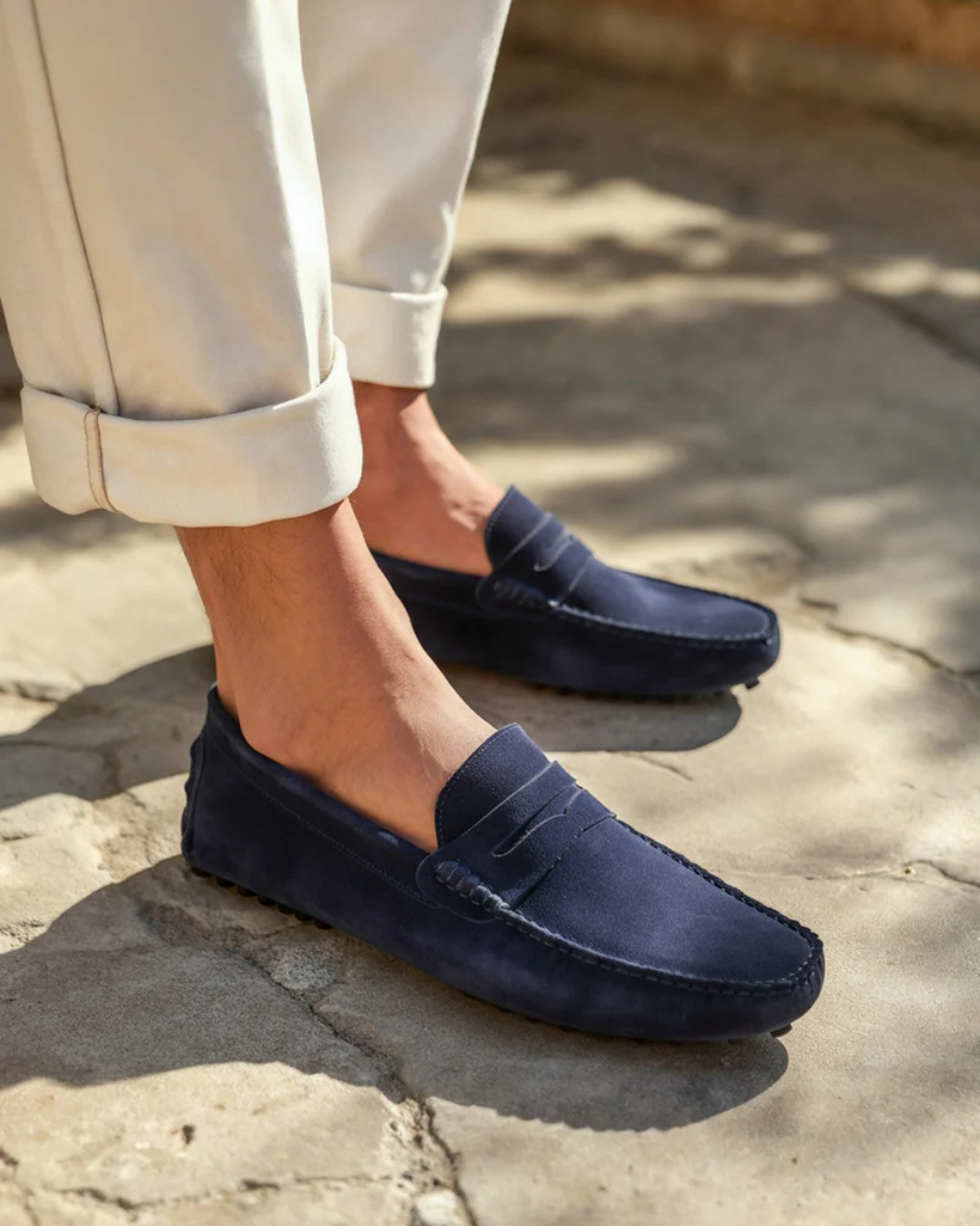 MARINER SUEDE BOAT LOAFERS