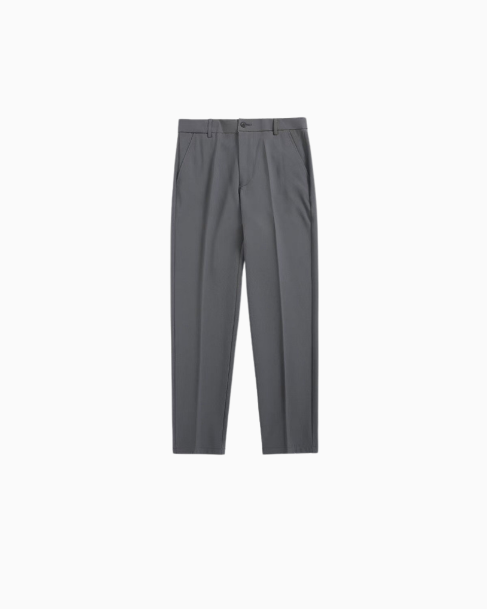 WIDE STRAIGHT BUSINESS PANTS