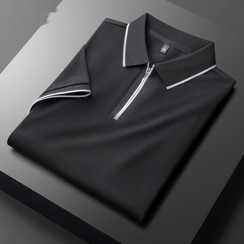 VERONA ZIP-COLLAR POLO
