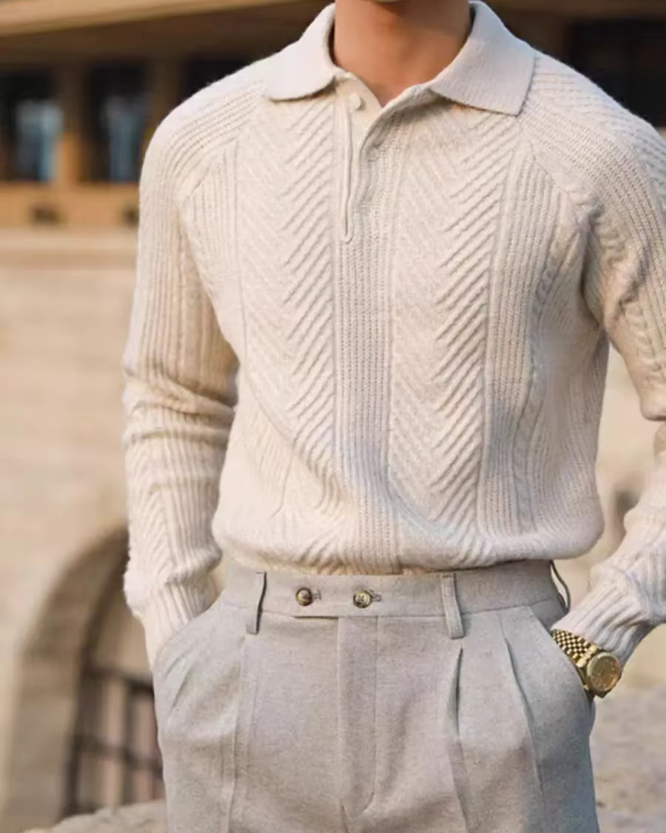 ASTORIA POLO SWEATSHIRT