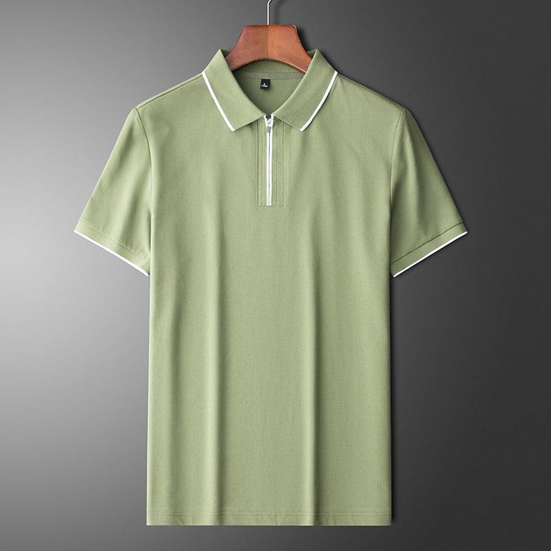 VERONA ZIP-COLLAR POLO