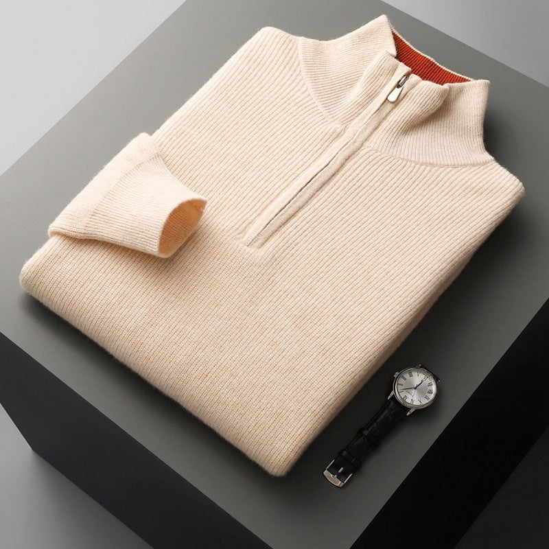 MILANO HALF-ZIP SWEATER