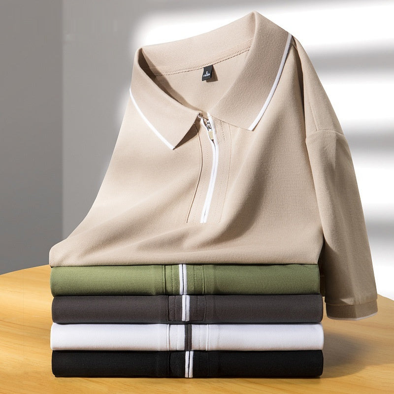 VERONA ZIP-COLLAR POLO